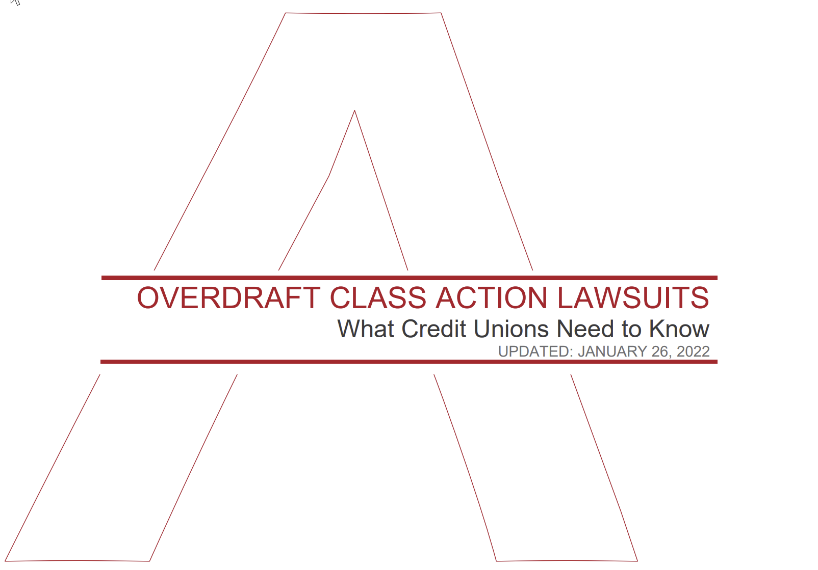 Overdraft Class Action Lawsuit